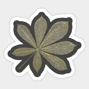 Cute Leaf Sticker